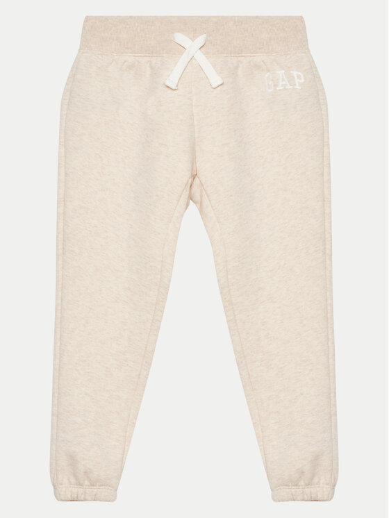 Gap Pantaloni da tuta 699662-14 Beige Regular Fit, taglia : 14_16Y
