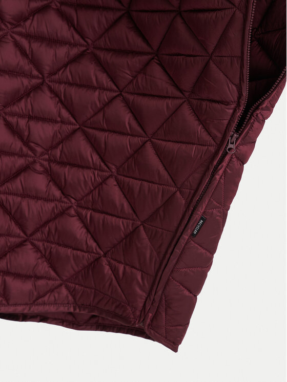 Save The Duck Save The Duck Μπουφάν μεταβατικό D42465W JADE21 Μπορντό Relaxed Fit
