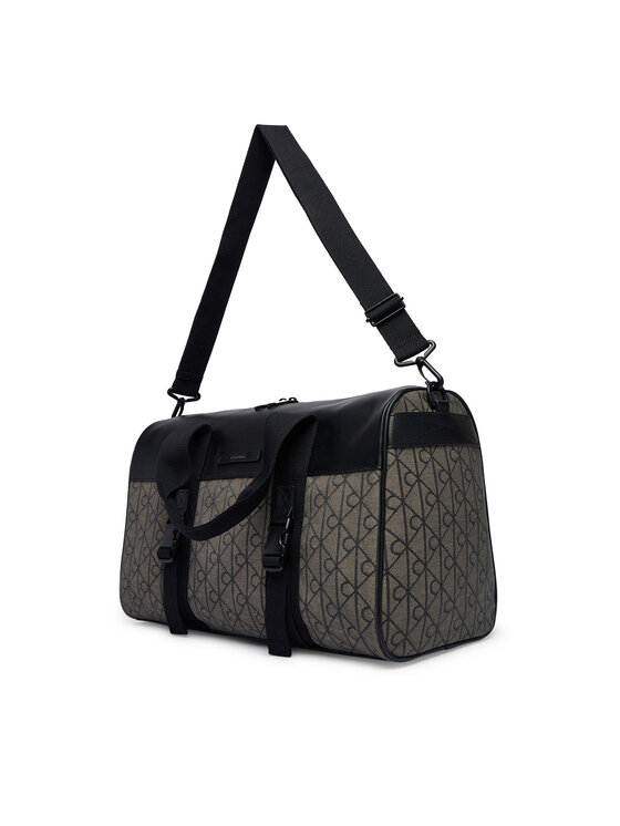 Calvin Klein Calvin Klein Torba weekendowa Mixed Emblem Aop LV04D3379G Beżowy