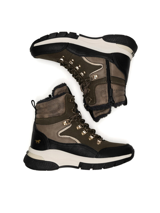 Mustang Mustang Schnürschuhe 1481-605 Beige