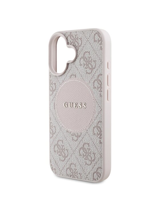 Guess Guess Etui na telefon Apple iPhone 16 Różowy