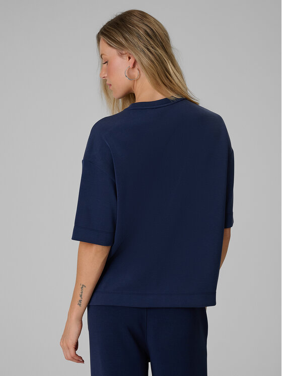 4F 4F T-Shirt COSY Granatowy Loose Fit