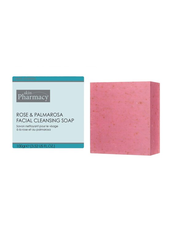 Skin Pharmacy Skin Pharmacy Mydło do twarzy SP Rose oczyszczające, 100 g Żel do mycia twarzy