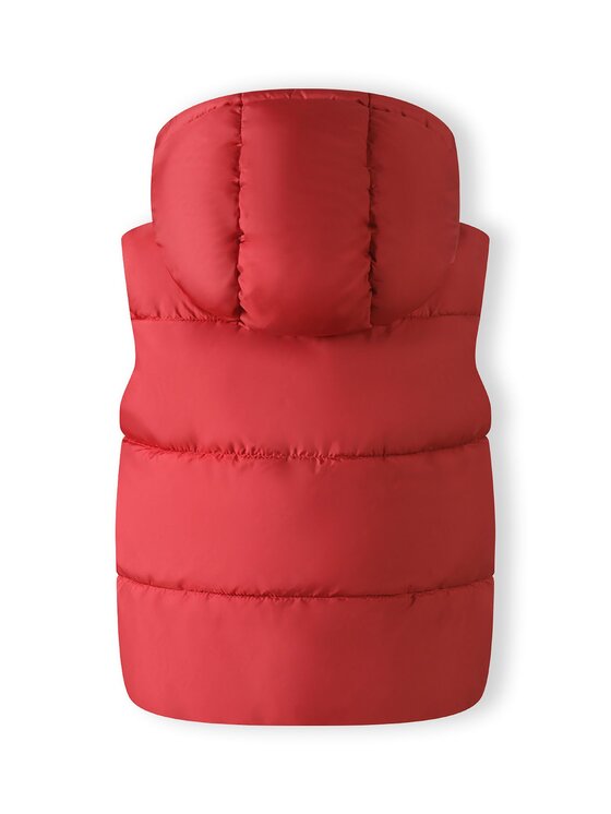 minoti minoti Kamizelka 27gilet6 Czerwony Regular Fit