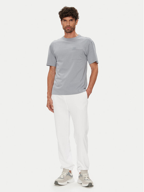 K-Way K-Way T-Shirt K2135HW Šedá Regular Fit