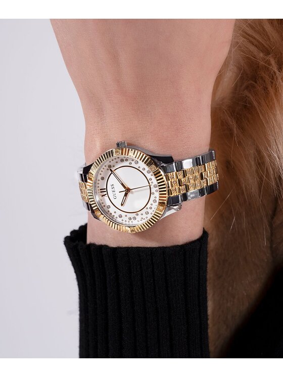 Guess Guess Zegarek GW0765L1 Srebrny