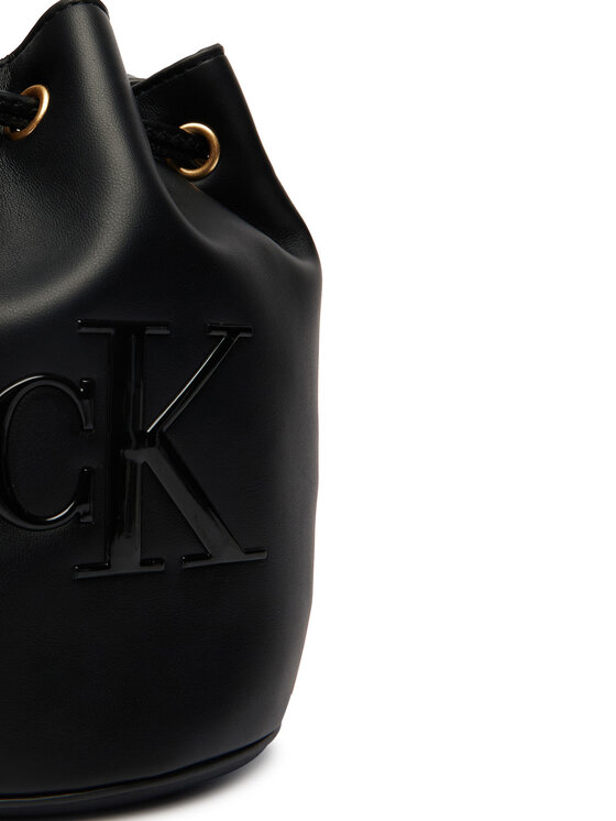 Calvin Klein Calvin Klein Torebka Bold Ck Small LV04F3640G Czarny