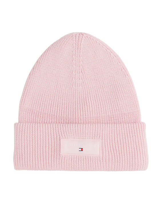 Tommy Jeans Czapka Tjw Linear Beanie AW0AW17913 Różowy