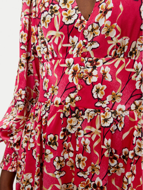 HUGO Hugo Kleid für den Alltag Kween-1 50516840 Rosa Regular Fit