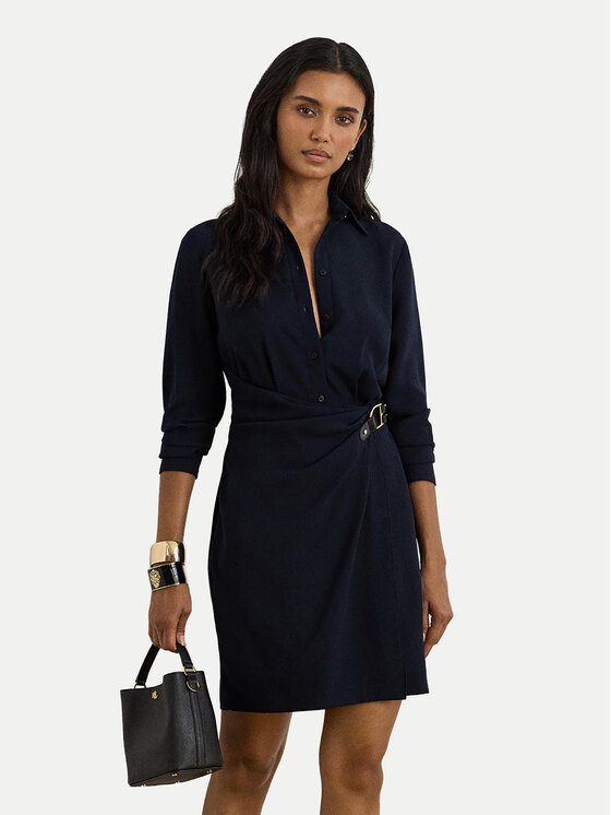 LAUREN RALPH LAUREN LAUREN RALPH LAUREN Každodenní šaty 200P03578001 Tmavomodrá Regular Fit