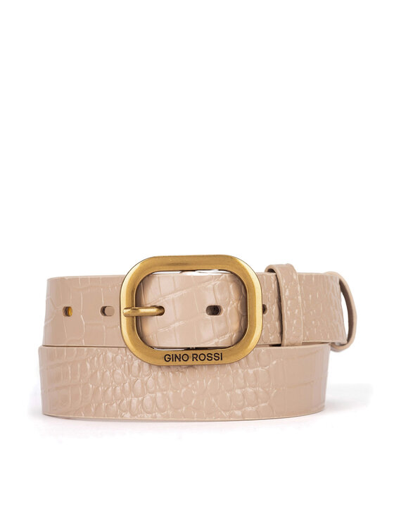Gino Rossi Cintura BLYL23003 Beige, taglia : M