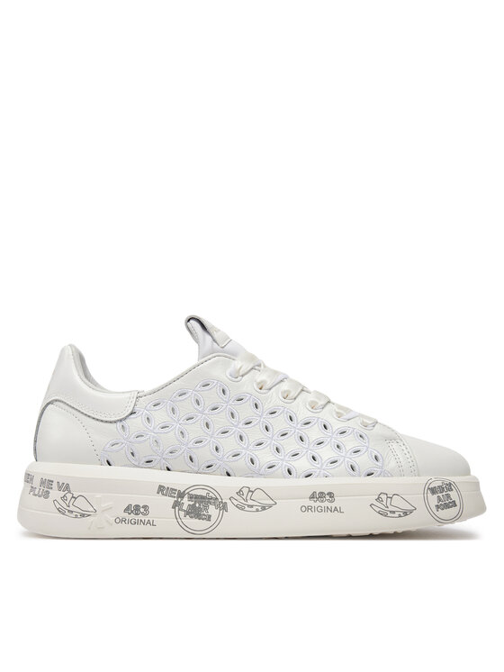 Premiata Premiata Sneakersy Belle VAR 6283 Bílá