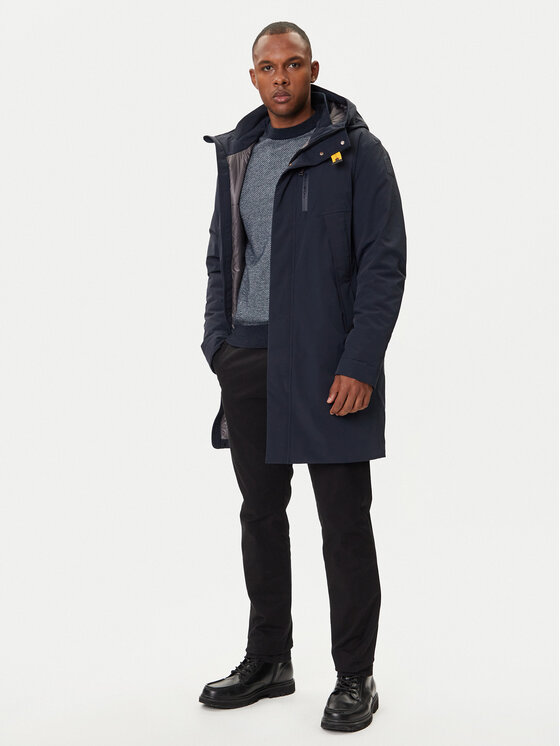 Parajumpers Parajumpers Zimski kaput Easy 25WMPMJKBC03 Tamnoplava Regular Fit