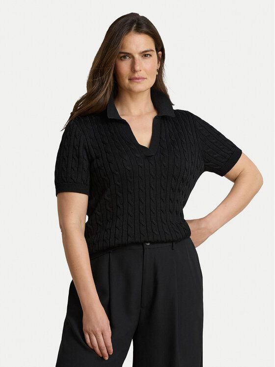 LAUREN RALPH LAUREN LAUREN RALPH LAUREN Polo 200P14041002 Μαύρο Regular Fit