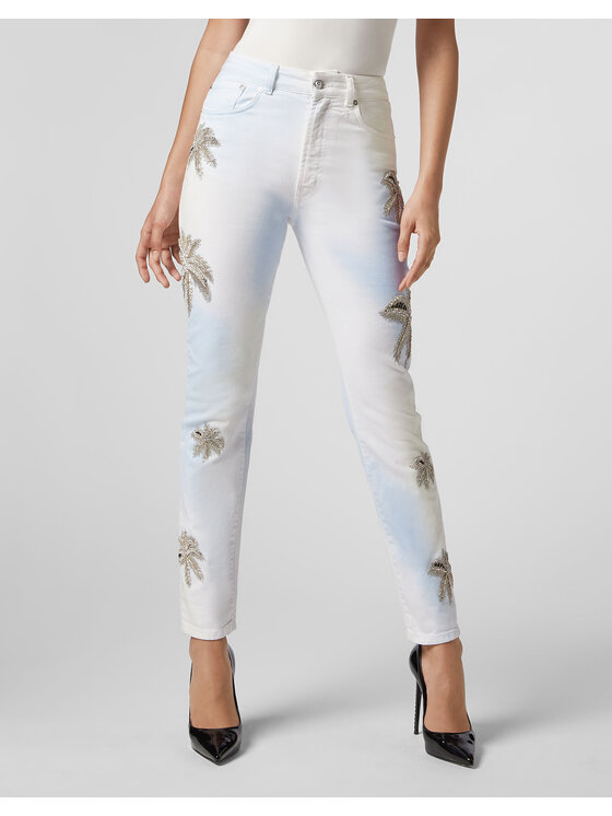 PHILIPP PLEIN PHILIPP PLEIN Jeansy 30900 Kolorowy Boyfriend Fit