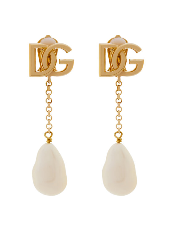 Dolce&Gabbana Orecchini a clip WEP2P2 W1111 Oro, taglia : 00