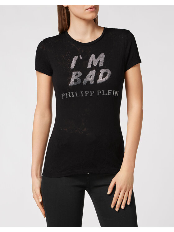 PHILIPP PLEIN PHILIPP PLEIN T-Shirt 887 Černá Regular Fit