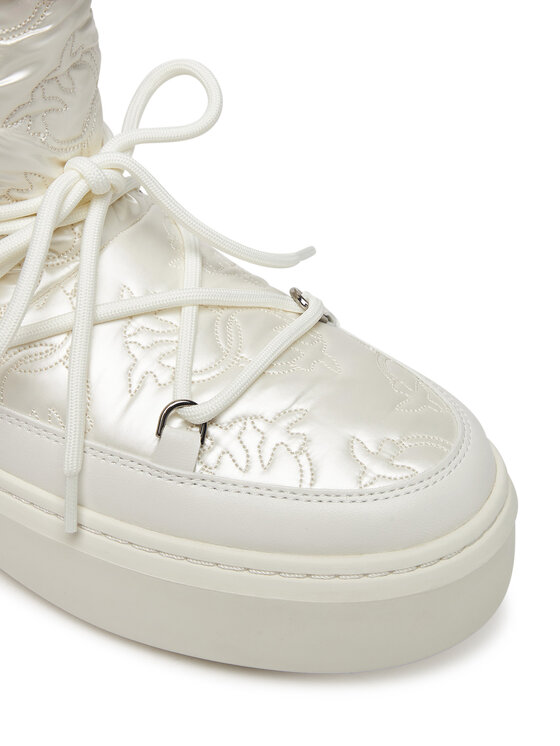 PINKO PINKO Stivali da neve Yoko 19 SS0101T036 Écru