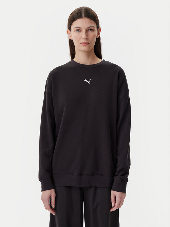 Puma Mikina Ess 685401 Čierna Oversize