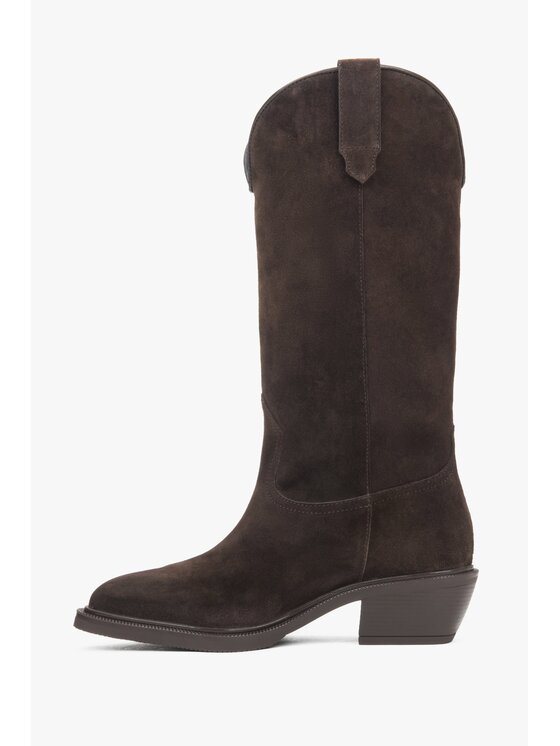 Estro Estro Καουμπόικες Μπότες & Μποτάκια ER00118325 Καφέ