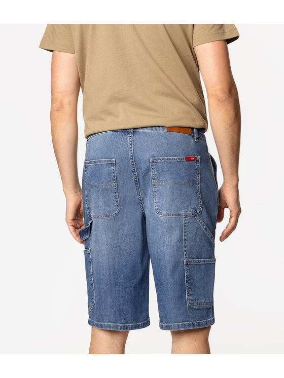 Lee Cooper Lee Cooper Bermudy OSCAR 3153 Niebieski Regular Fit