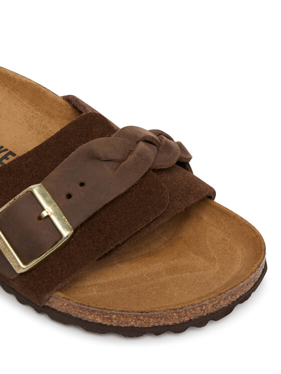 Birkenstock Birkenstock Nazouváky Oita Braided 1031734 Hnědá