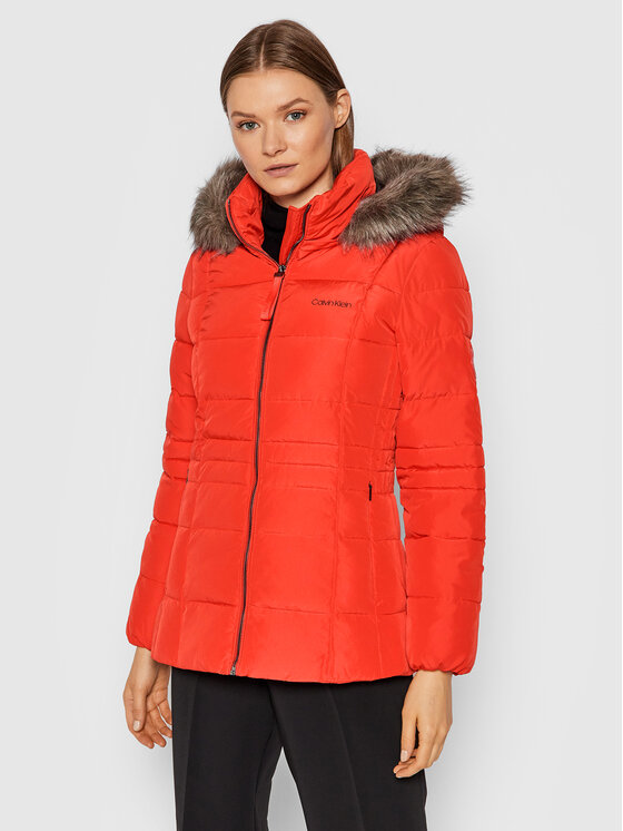 Calvin Klein Giubbotto piumino Essential K20K203129 Rosso Regular Fit •  Modivo.it