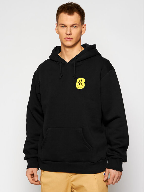 Local Heroes Local Heroes Світшот Smiley SS21S0046 Чорний Oversize