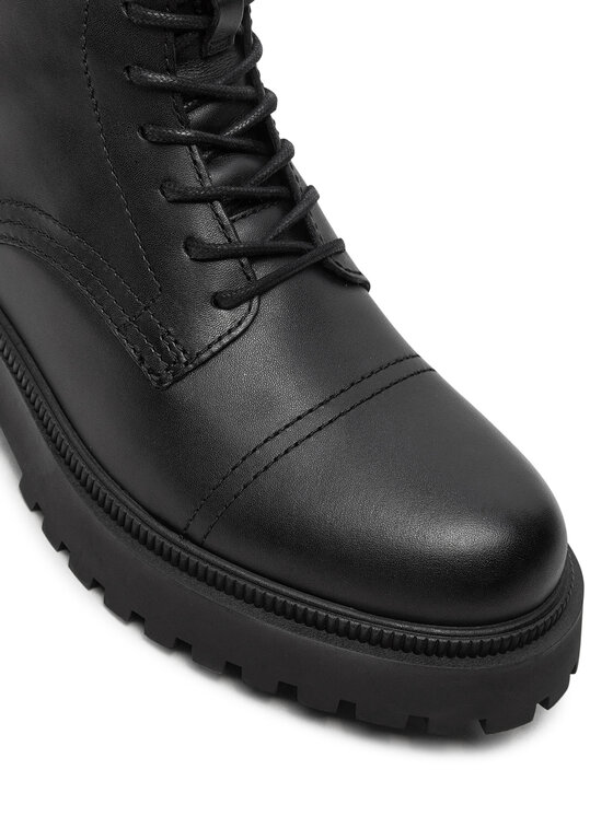 Tommy Jeans Tommy Jeans Schnürstiefeletten EM0EM01471 Schwarz