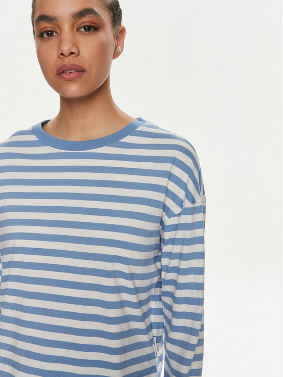 Marc O'Polo Denim Marc O'Polo Denim Blūze 441 2159 52019 Zils Regular Fit