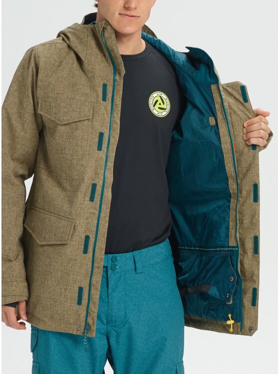 Burton Burton Snieglenčių striukė Covert 13065105251 Žalia Regular Fit