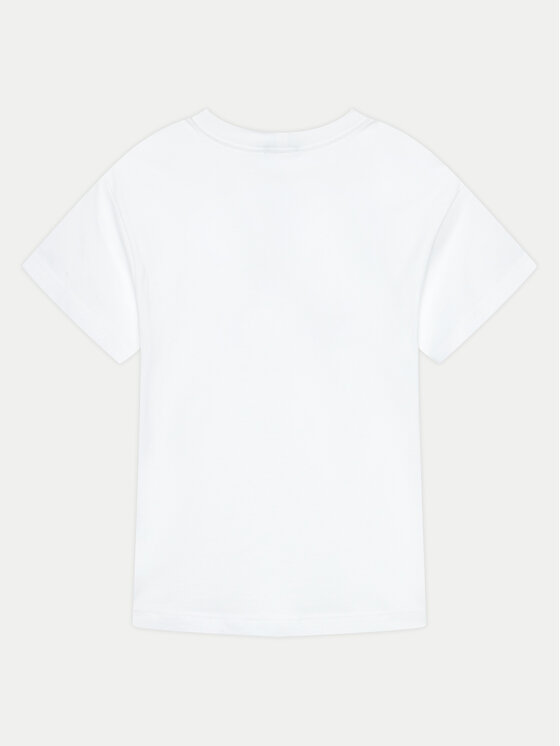 United Colors Of Benetton United Colors Of Benetton Тишърт 3096C10J2 Бял Regular Fit