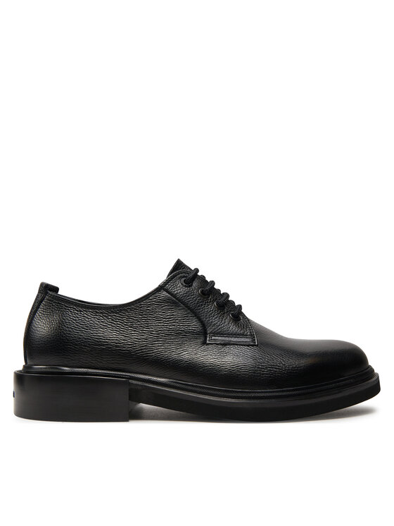 Pantofi Calvin Klein Postman Derby Pb HM0HM01430 Negru