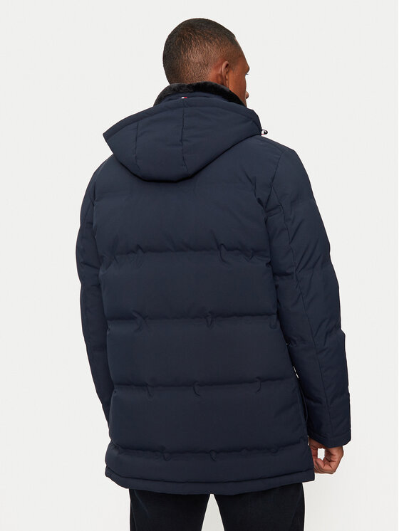 Hechter Paris Hechter Paris Pūkinė striukė 50168 142205 Tamsiai mėlyna Regular Fit