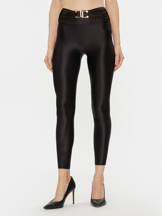Elisabetta Franchi Pajkice PA-049-37E2-V230 Črna Slim Fit