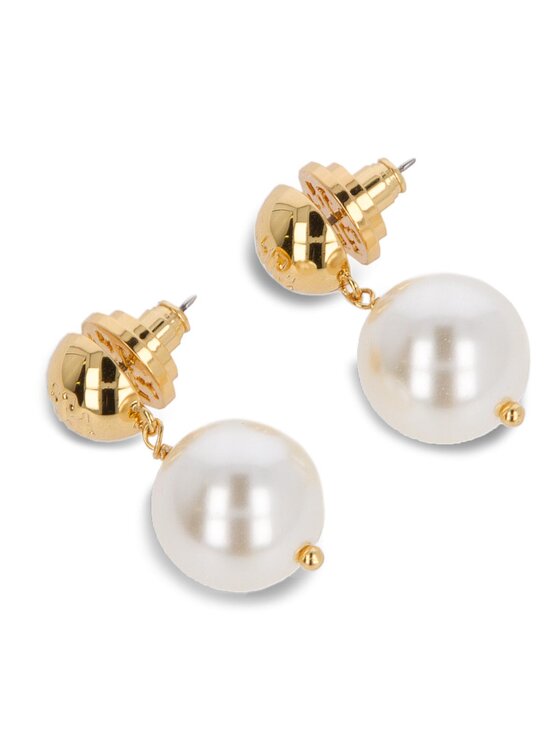 Tory burch crystal on sale pearl drop earrings