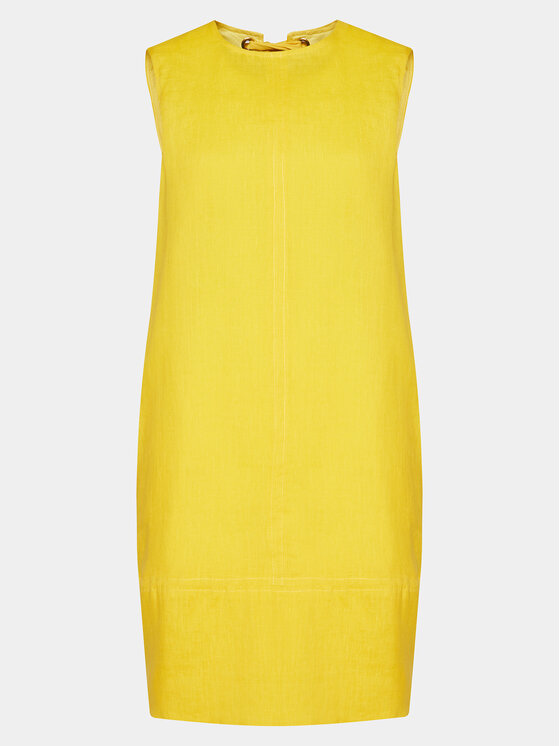 Marella Marella Φόρεμα καλοκαιρινό Curzia 2413221074 Κίτρινο Regular Fit