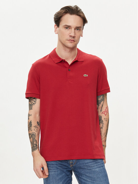 Lacoste Polo DH2050 Tamnocrvena Regular Fit