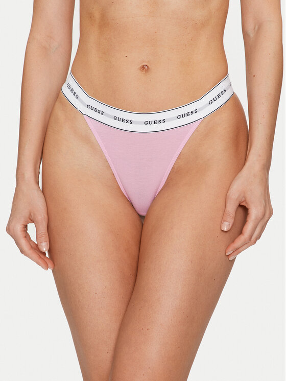 Guess Guess Brazilské kalhotky Carrie O2BE04 KBBU1 Barevná