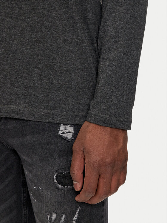 Brave Soul Brave Soul Longsleeve MLT-69PRAGUEM Сірий Regular Fit