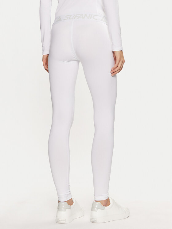 Surfanic Surfanic Bielizna termoaktywna dolna SWX2603 Biały Slim Fit