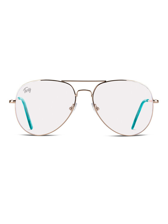 TWIG TWIG Occhiali con filtro luce blu Handel Turchese