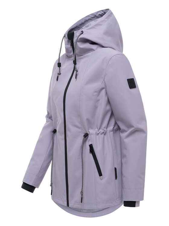 Navahoo Navahoo Kurtka przejściowa Blumentanz Fioletowy Regular Fit