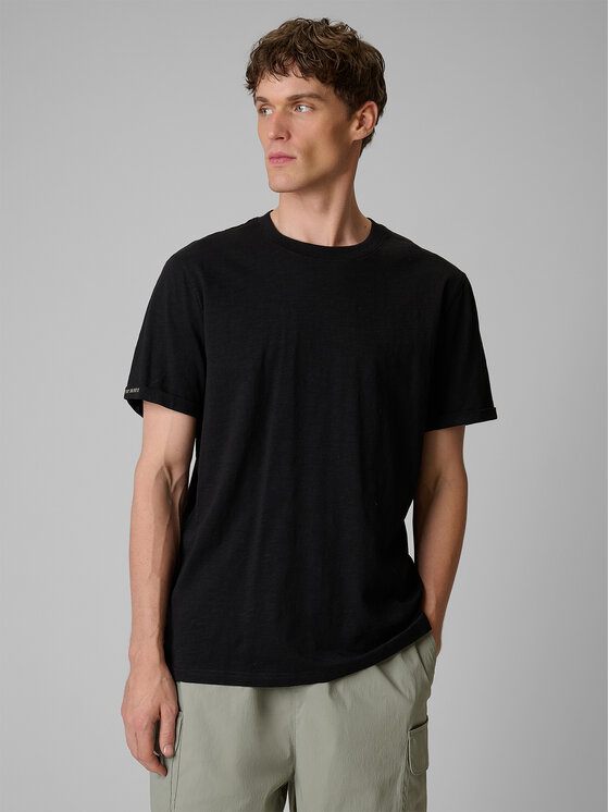 4F 4F T-Shirt TREKKING Czarny Regular Fit