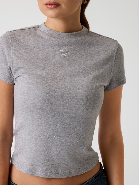 Guess Guess T-Shirt 178743 Szary Classic Fit