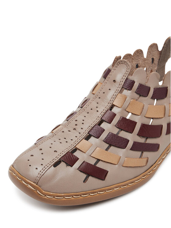 Rieker Rieker Sandalen 413V8-64 Braun