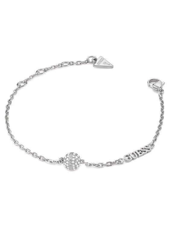 Guess Guess Náramek JUBB04456JW Stříbrná