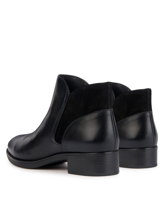 Geox Geox Botine D Felicity D36G1D 04322 C9999 Negru