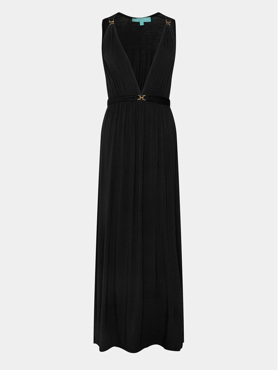 Melissa Odabash Melissa Odabash Sukienka codzienna Harper Czarny Regular Fit