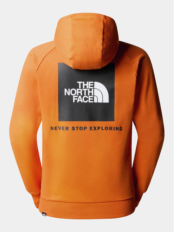 The North Face The North Face Pulóver Redbox NF0A2ZWU Narancssárga Regular Fit